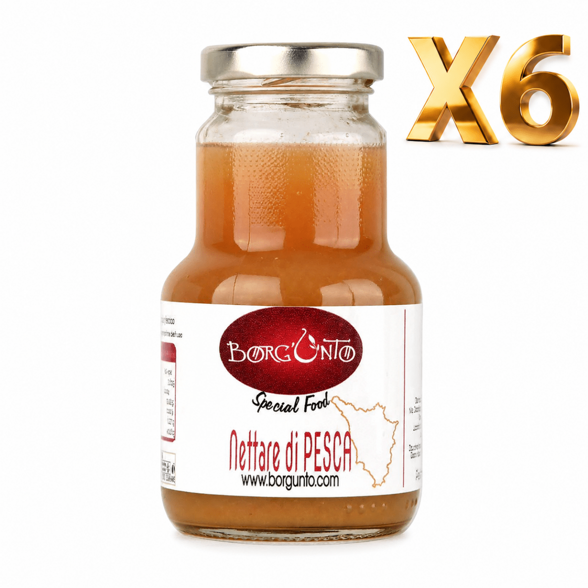 Nettare di Pesca Biologico – Borgunto - Borgunto